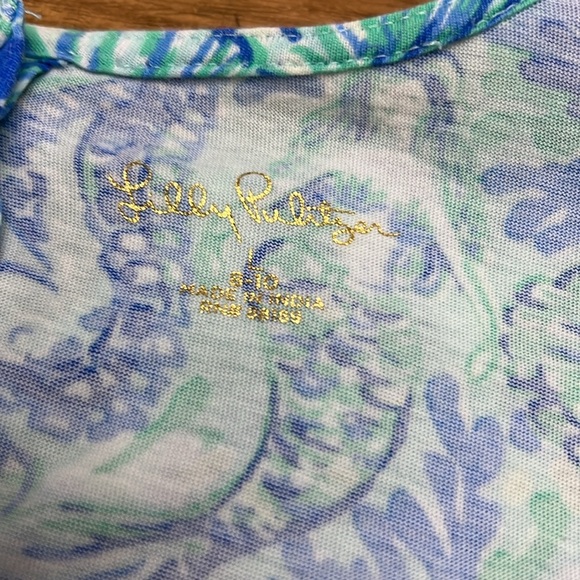 Lilly Pulitzer girls size L 8-10 jumpsuit mermaids - Picture 12 of 12